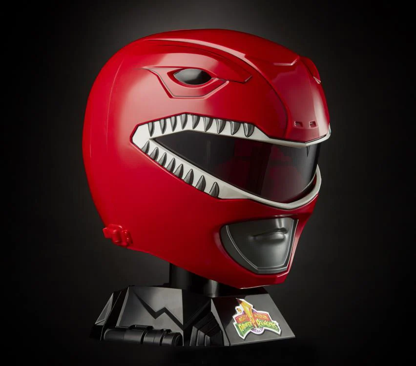 Mighty Morphin Power Rangers Lightning Collection - Red Ranger 1:1 Scale Wearable Helmet - Image 4