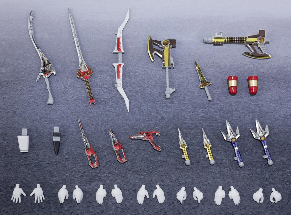 Mighty Morphin Power Rangers Shodo Super Box of 6 Figures - Image 9