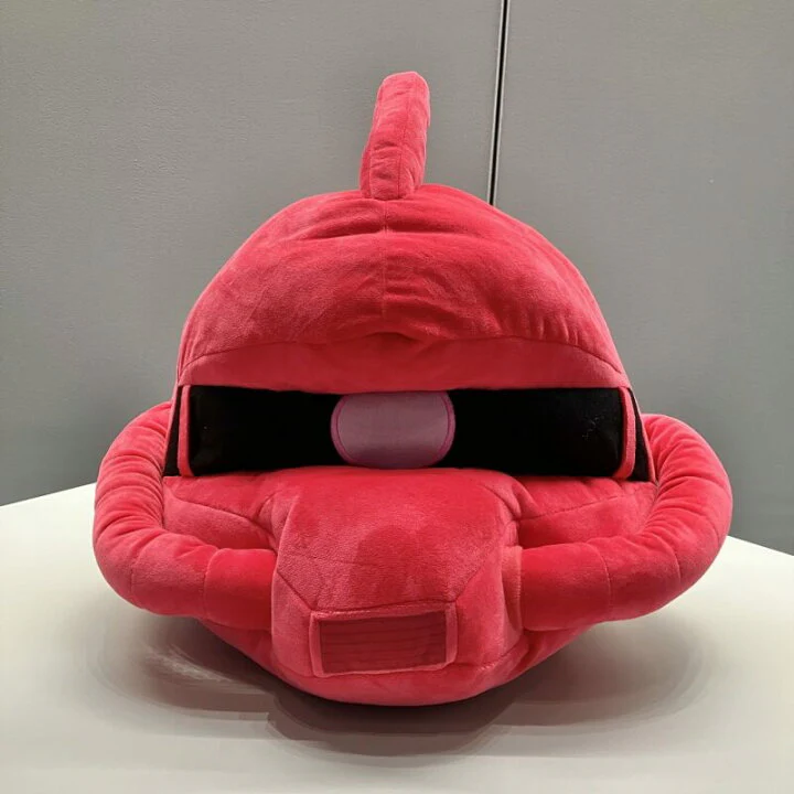 Mobile Suit Gundam - Char Zaku-Kun's Big Head Plush - Image 2