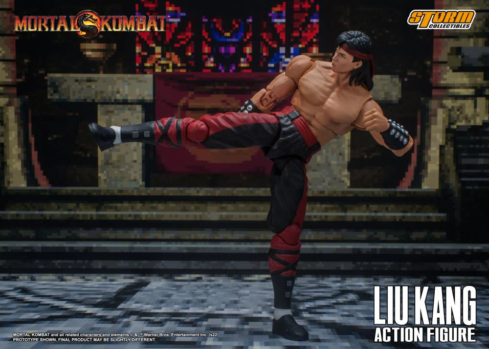 Mortal Kombat VS Series: Liu Kang and Dragon 1/12 Scale Figure - Image 10
