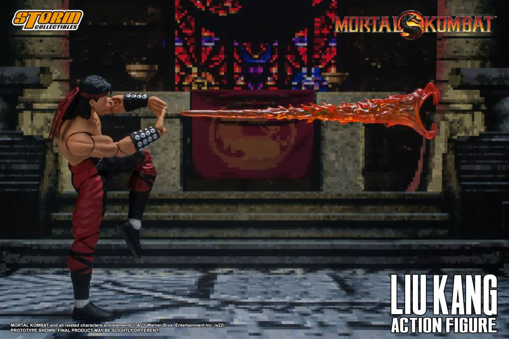 Mortal Kombat VS Series: Liu Kang and Dragon 1/12 Scale Figure - Image 11