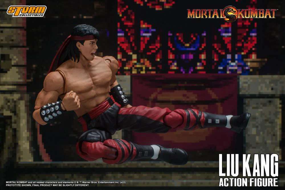 Mortal Kombat VS Series: Liu Kang and Dragon 1/12 Scale Figure - Image 13