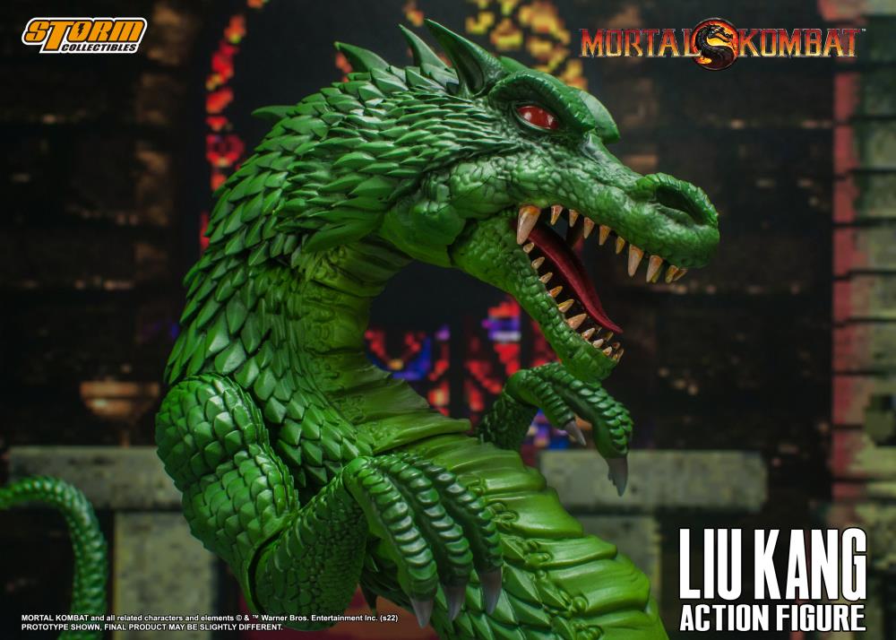 Mortal Kombat VS Series: Liu Kang and Dragon 1/12 Scale Figure - Image 6