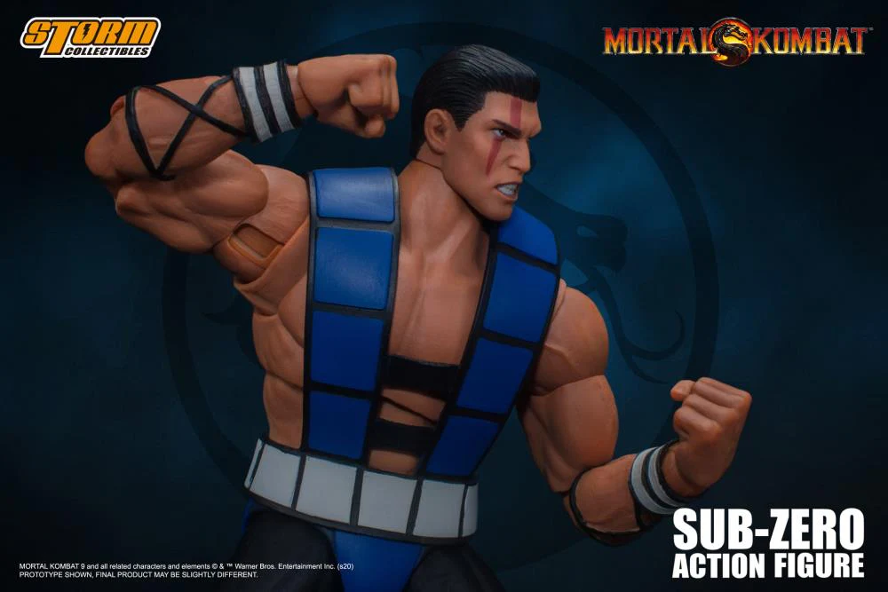 Mortal Kombat VS Series: MK3 Sub-Zero (Unmasked) 1/12 Scale Figure - Image 3