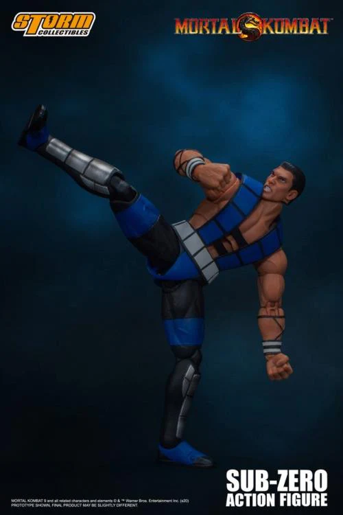 Mortal Kombat VS Series: MK3 Sub-Zero (Unmasked) 1/12 Scale Figure - Image 5