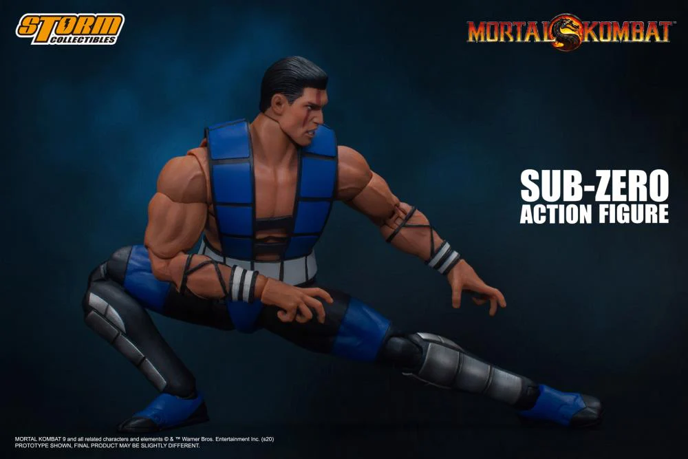 Mortal Kombat VS Series: MK3 Sub-Zero (Unmasked) 1/12 Scale Figure - Image 6