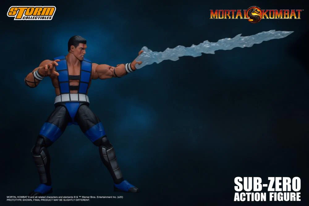 Mortal Kombat VS Series: MK3 Sub-Zero (Unmasked) 1/12 Scale Figure - Image 7
