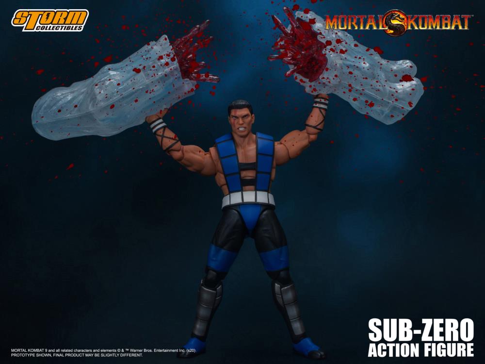 Mortal Kombat VS Series: MK3 Sub-Zero (Unmasked) 1/12 Scale Figure - Image 8