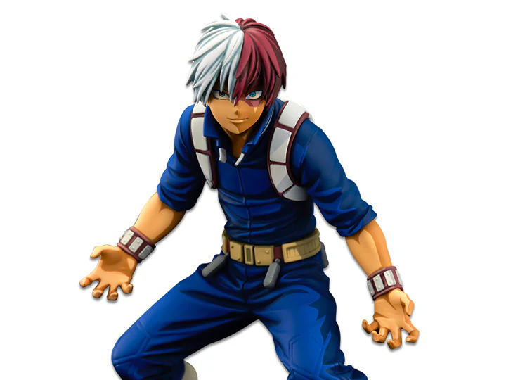 My Hero Academia World Figure Colosseum Super Master Stars Piece Shoto Todoroki (Two Dimensions) - Image 2
