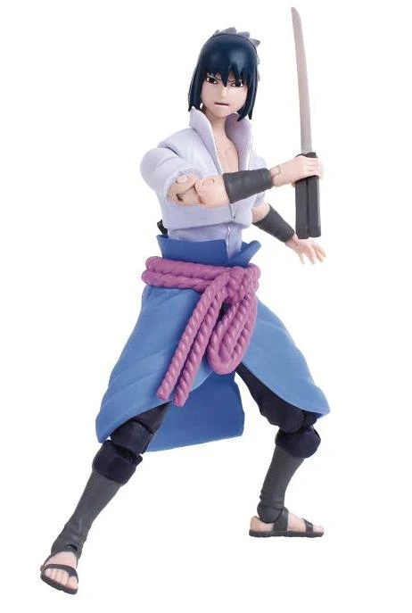 Naruto Shippuden: BST AXN Sasuke Uchiha Action Figure - Image 2