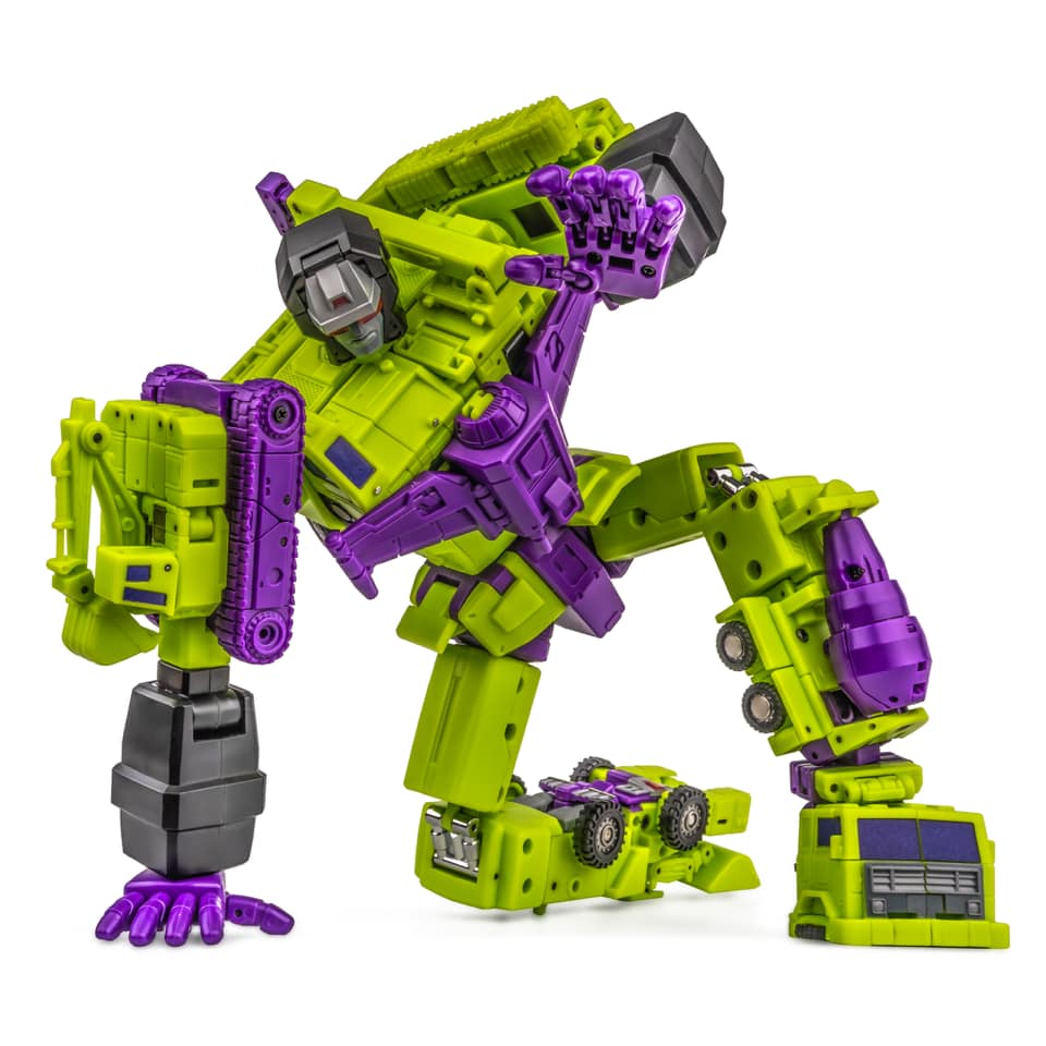 Newage H34 Hephaestus Devastator Full Set of 6 w/ Upgrade Lower Bodies - Image 4