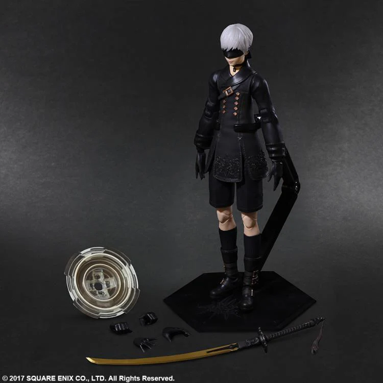 Nier Automata Play Arts Kai - 9S (YoRHa No.9 Type S) - Image 7