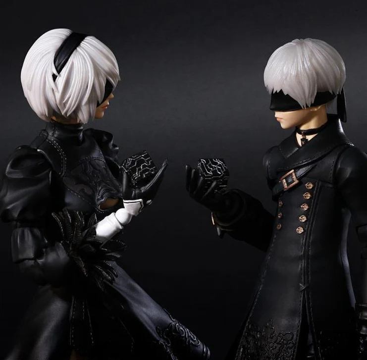 Nier Automata Play Arts Kai - 9S (YoRHa No.9 Type S) Deluxe Version - Image 10