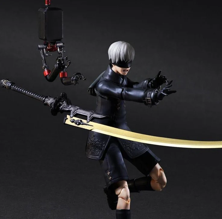 Nier Automata Play Arts Kai - 9S (YoRHa No.9 Type S) Deluxe Version - Image 5