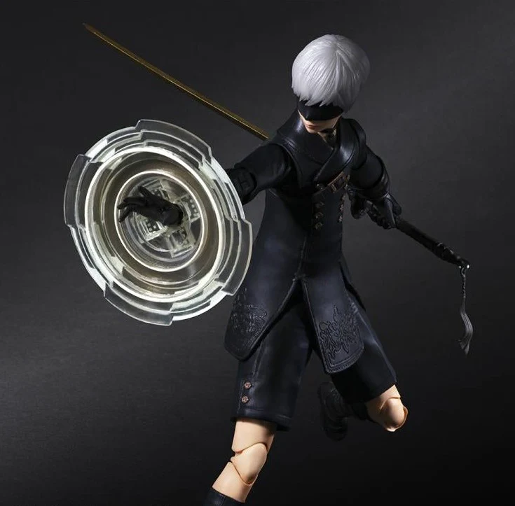 Nier Automata Play Arts Kai - 9S (YoRHa No.9 Type S) Deluxe Version - Image 7