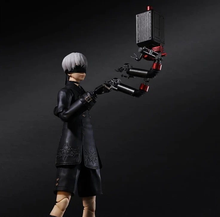 Nier Automata Play Arts Kai - 9S (YoRHa No.9 Type S) Deluxe Version - Image 8