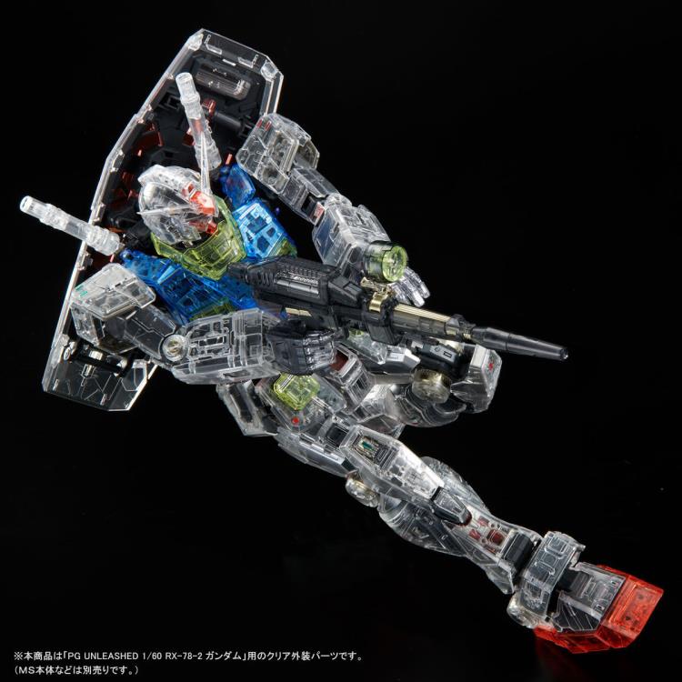 PG Unleashed RX-78-2 Gundam (Clear Color Body) Exclusive Accessory Set - P-Bandai Exclusive - Image 3