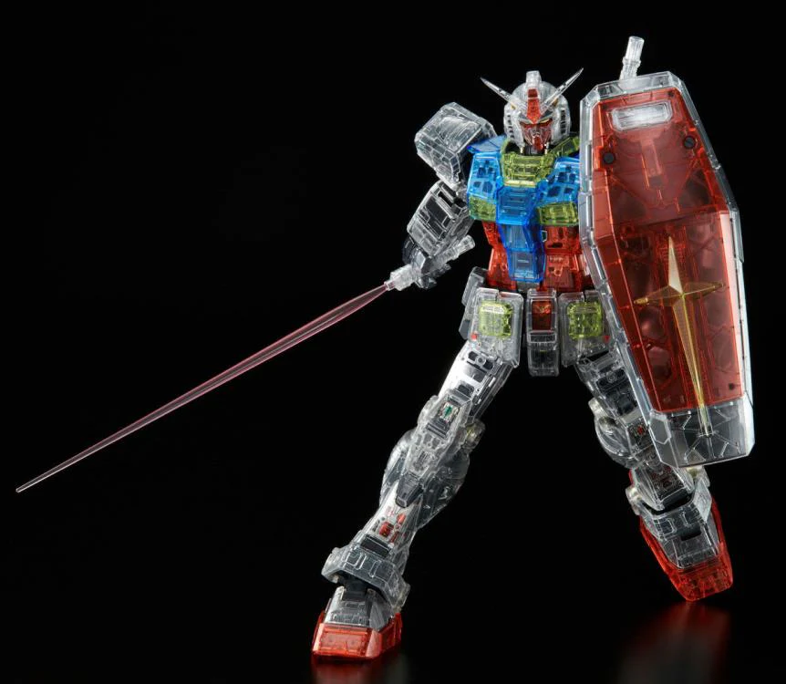 PG Unleashed RX-78-2 Gundam (Clear Color Body) Exclusive Accessory Set - P-Bandai Exclusive - Image 4