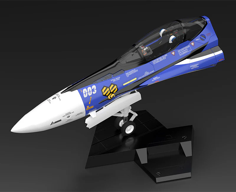 PLAMAX VF-25G (Michael Blanc) MF-61: Minimum Factory Macross Frontier Fighter Nose 1/20 Scale Model Kit - Image 7