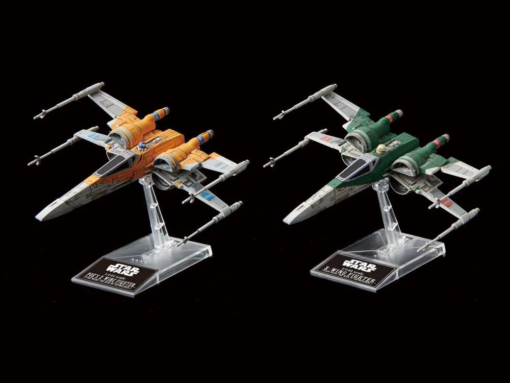 Poe's X-Wing Fighter & X-Wing Fighter 1/44 Scale Model Kit - Image 3