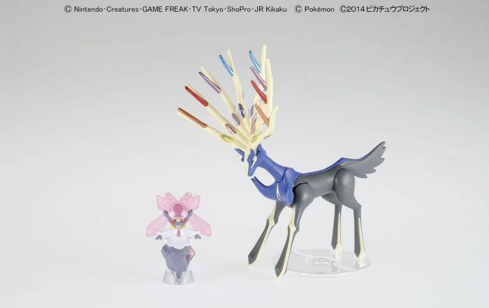 Pokemon Plamo Collection Xerneas & Diancie Set - Image 2