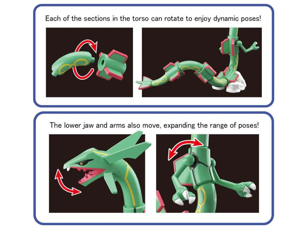 Pokemon Rayquaza Model Kit - Image 3