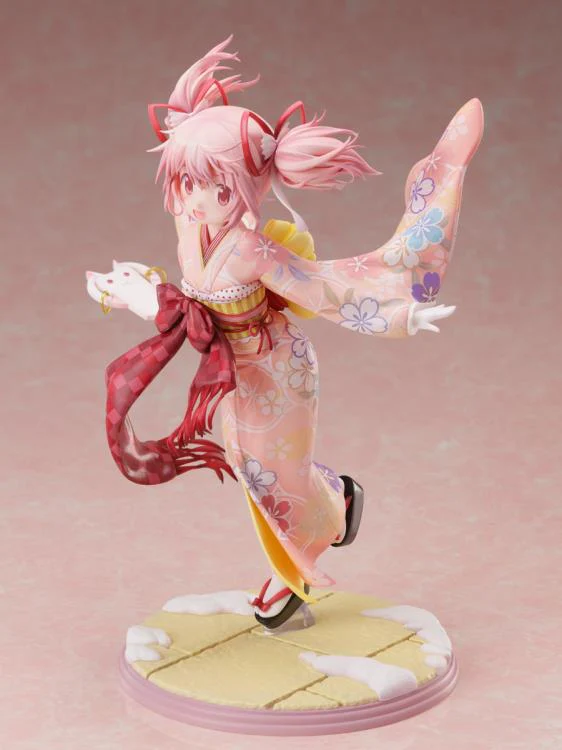 Puella Magi Madoka Magica Side Story: Magia Record F:Nex Madoka Kaname (Kimono Ver.) 1/7 Scale Figure - Image 2