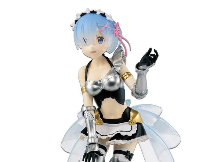 Re Zero: Rem Maid Armor Ver. EXQ Figure - Image 2