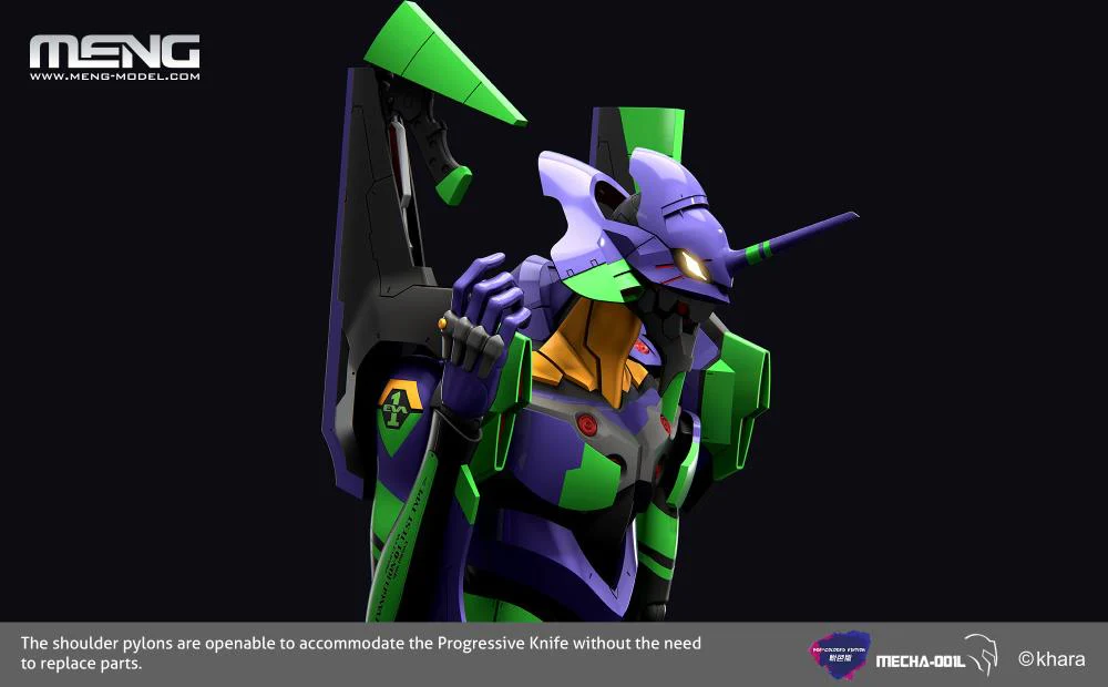 Rebuild of Evangelion: EVA Unit-01 Meng Model Kit - Image 9