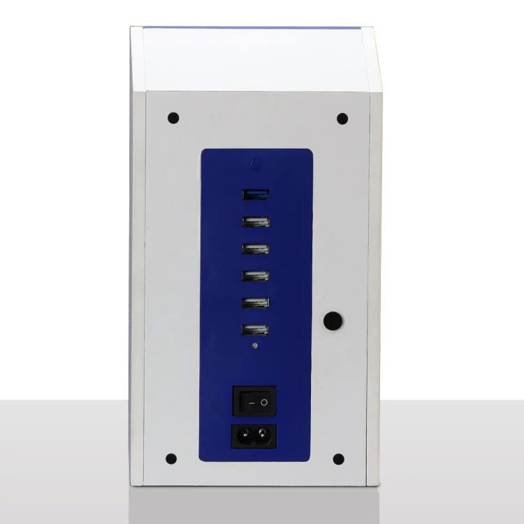 RepliTronics 1/6 Scale Arcade Change Machine USB Charging Station (Blue and White) - Image 3
