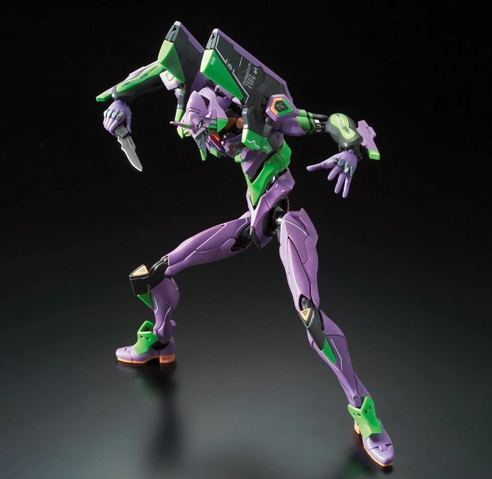 RG Evangelion Unit-01 Test Type with DX Transport Stand Set - Image 4