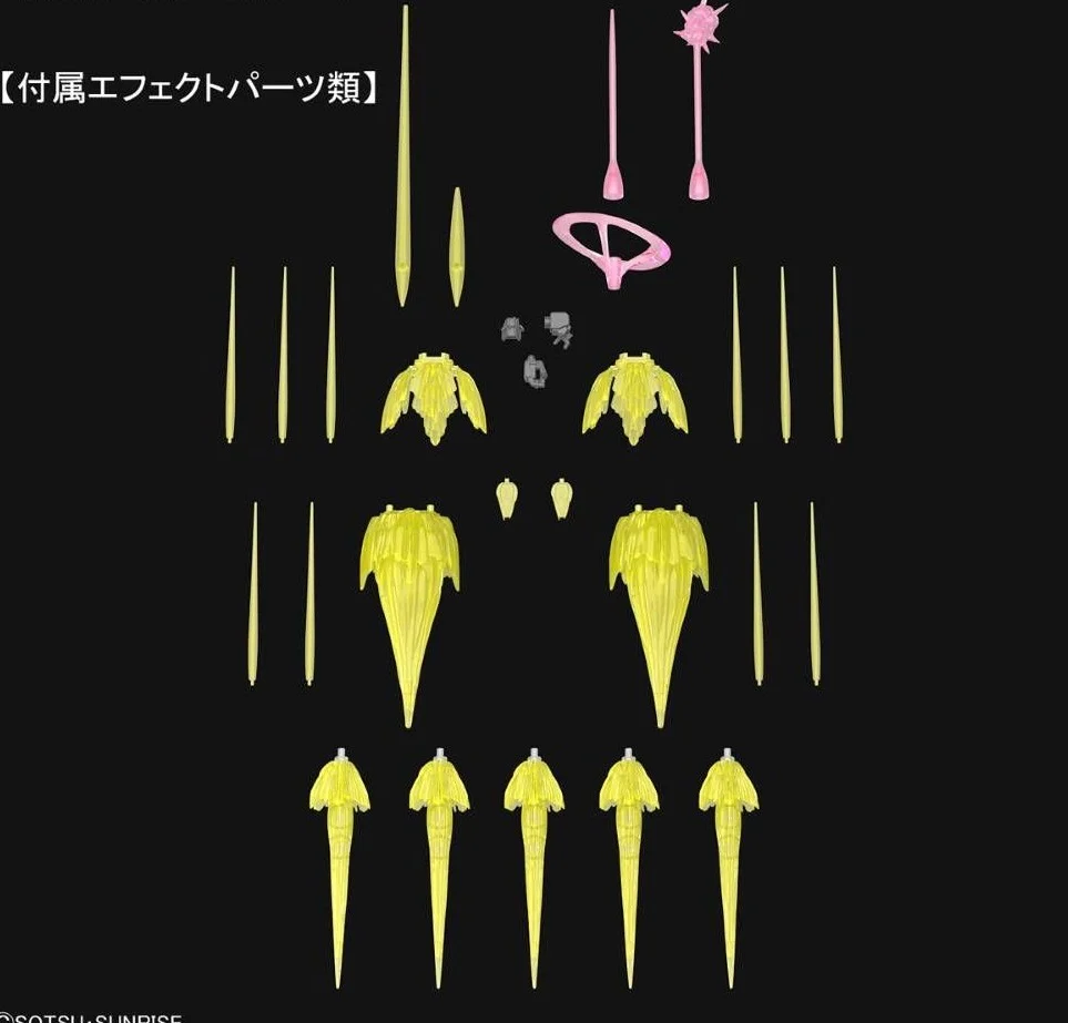 RG MSN-02 Zeong & Last Shooting Effect Model Kit Set - Image 6
