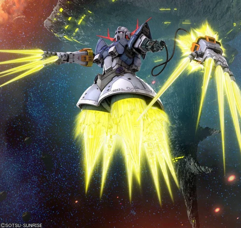 RG MSN-02 Zeong & Last Shooting Effect Model Kit Set - Image 8