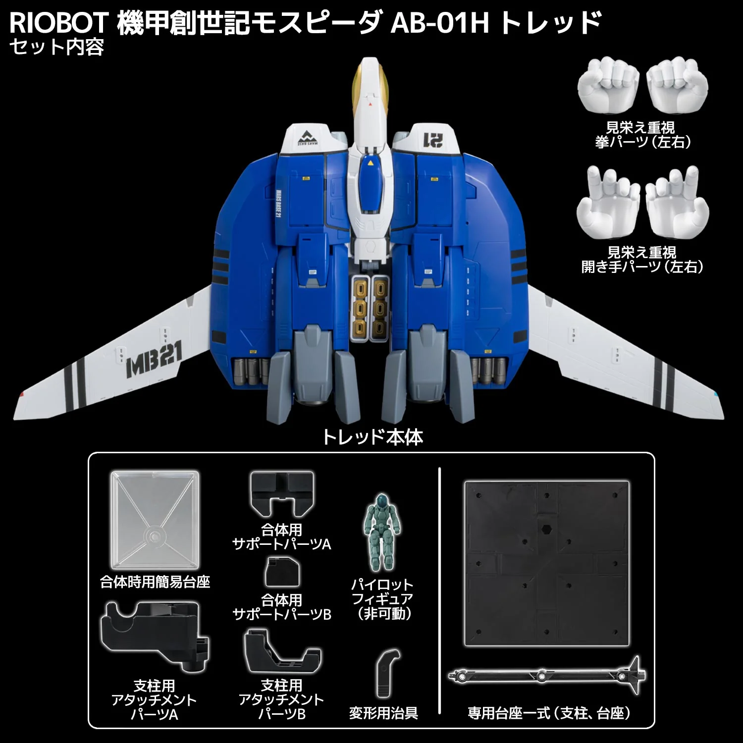 Riobot Mospeada AB-01H Tread 1/48 Scale - Image 14