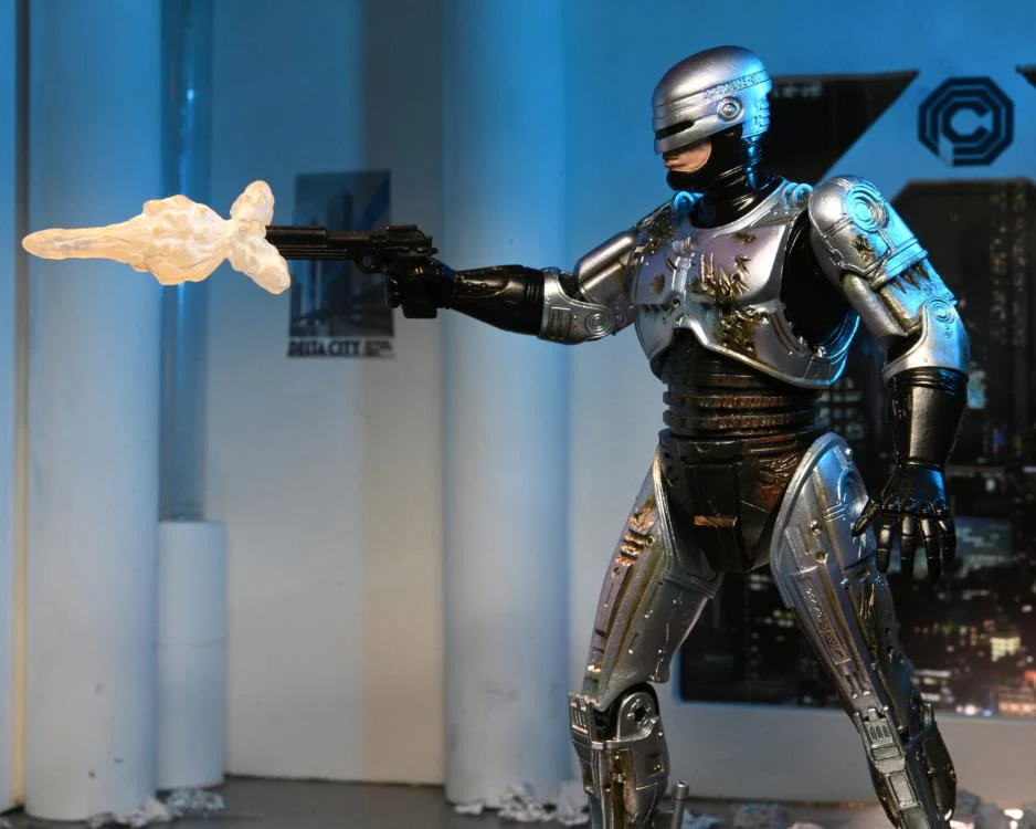 RoboCop - Ultimate Battle Damaged RoboCop with Chair - Image 12