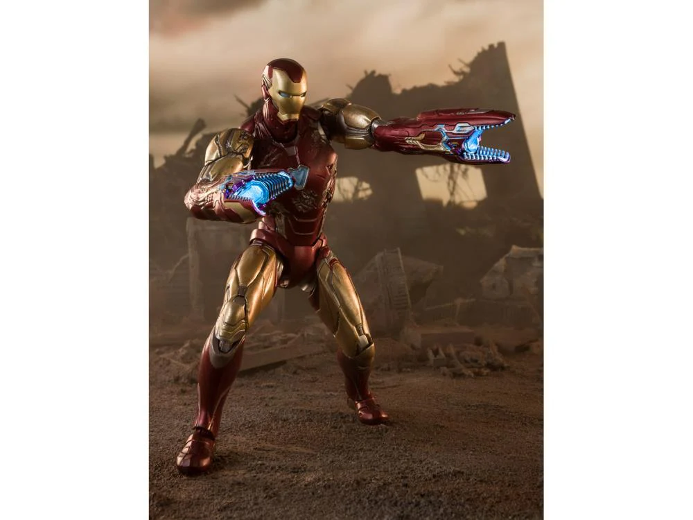 S.H. Figuarts - Avengers: End Game: Iron Man Mark LXXXV (I Am Iron Man Edition) - P-Bandai - Image 3