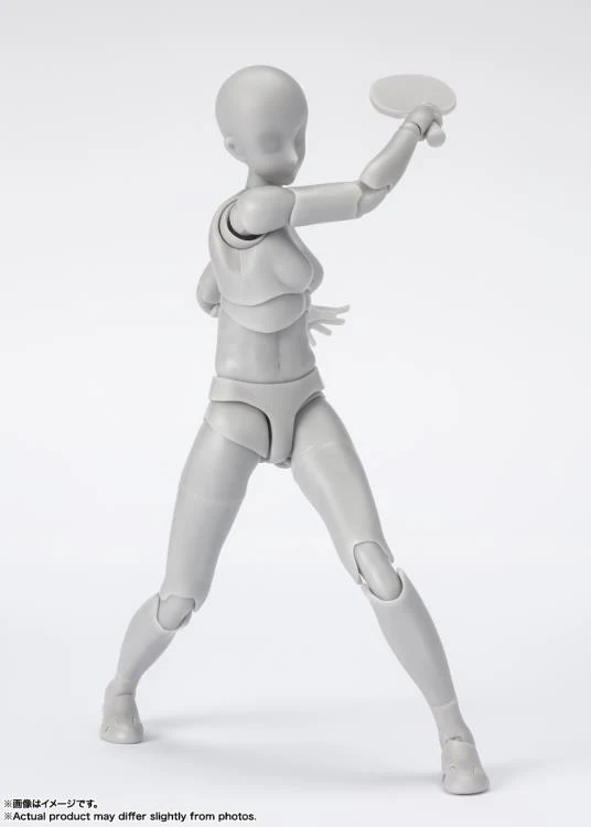 S.H.Figuarts - Body-chan Sports Edition Set (Gray Color Ver.)