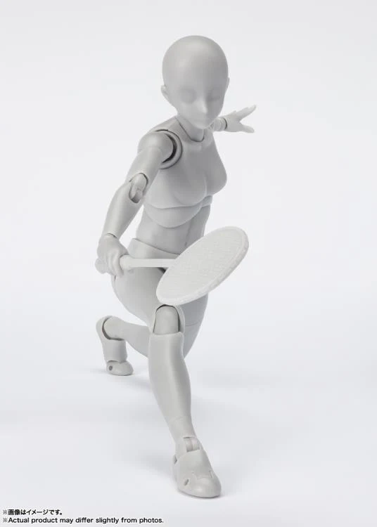 S.H.Figuarts - Body-chan Sports Edition Set (Gray Color Ver.) - Image 6