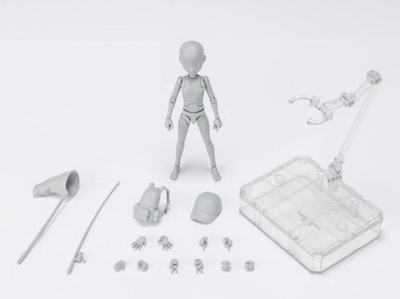 S.H.Figuarts - Body Kun - Ken Sugimori Edition DX Set (Gray Color Ver.) - Image 4