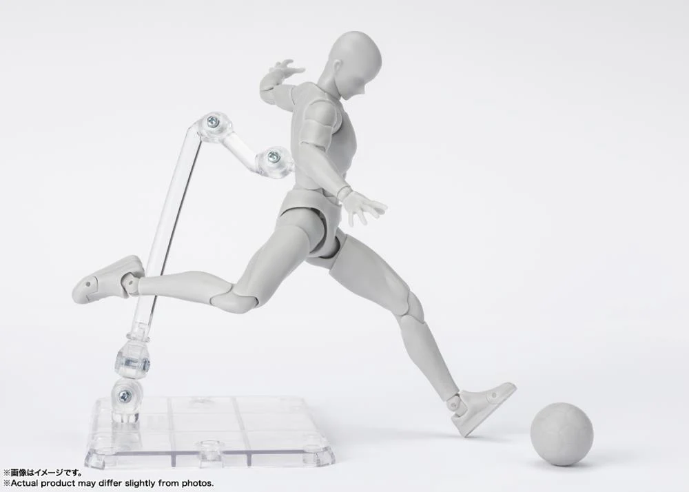 S.H.Figuarts - Body-kun Sports Edition Set (Gray Color Ver.) - Image 3