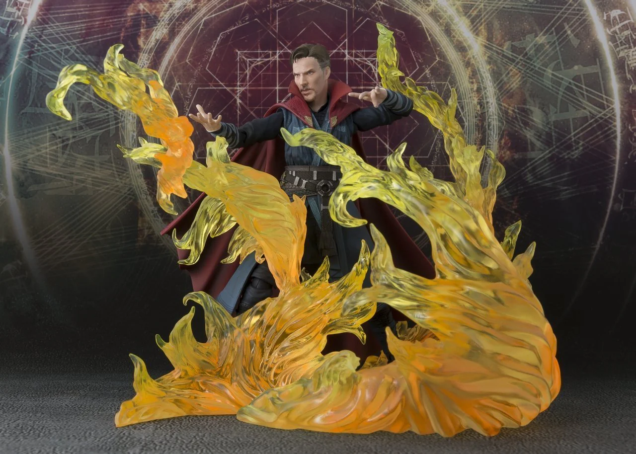 S.H. Figuarts - Doctor Strange & Burning Flame Set - Image 5
