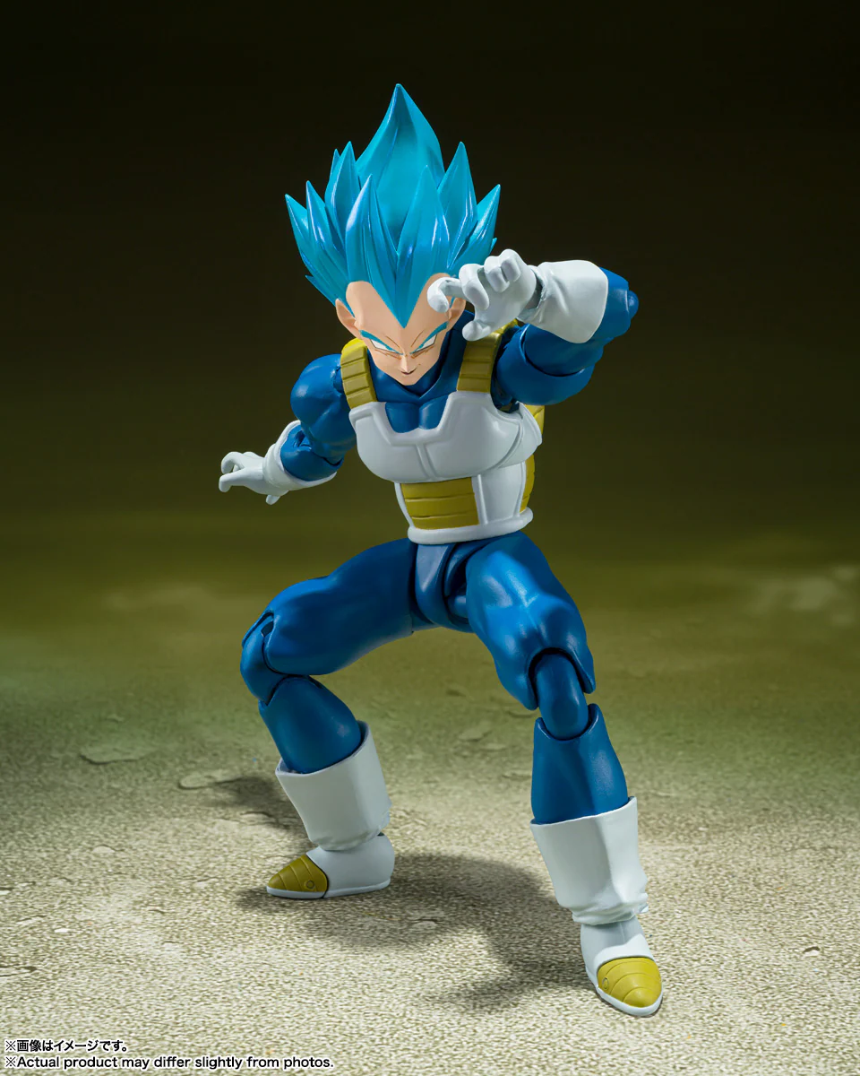 S.H. Figuarts - Dragon Ball Super: SS God Super Saiyan Vegeta (Unwavering Saiyan Pride) - Image 2