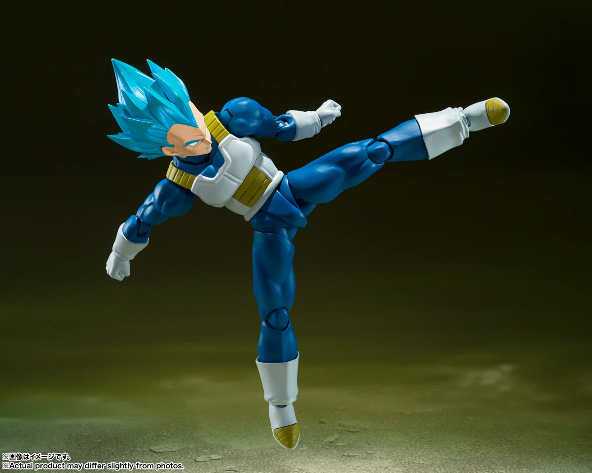 S.H. Figuarts - Dragon Ball Super: SS God Super Saiyan Vegeta (Unwavering Saiyan Pride) - Image 6