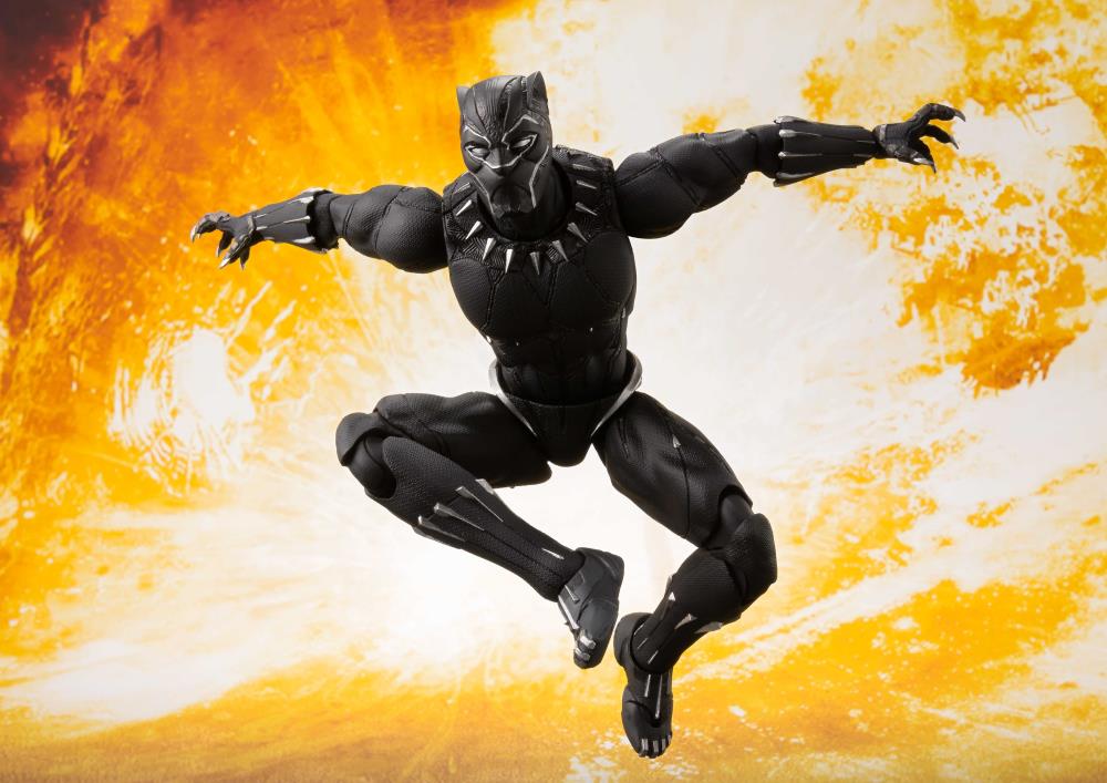 S.H. Figuarts - Infinity War: Black Panther & Tamashii Effect Rock - Image 3