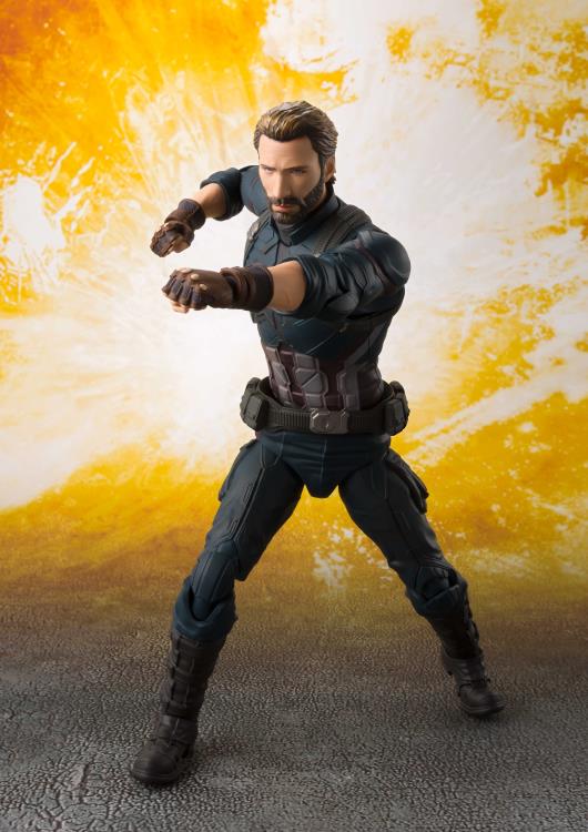 S.H. Figuarts - Infinity War: Captain America & Explosion Set - Image 2