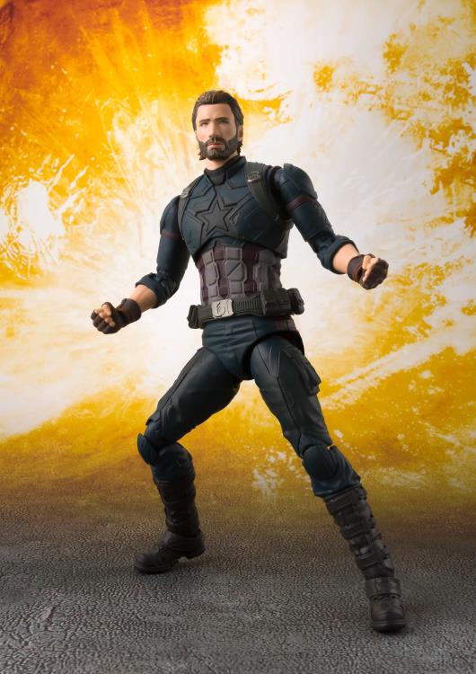 S.H. Figuarts - Infinity War: Captain America & Explosion Set - Image 3