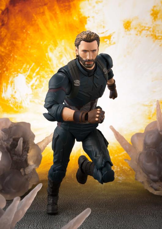 S.H. Figuarts - Infinity War: Captain America & Explosion Set - Image 4