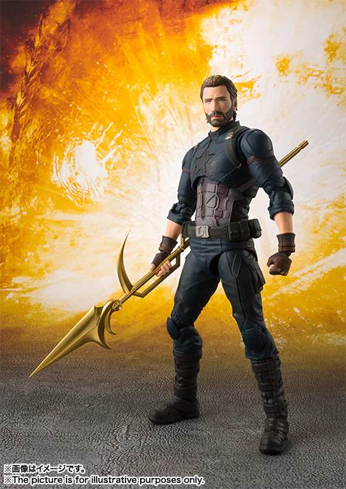 S.H. Figuarts - Infinity War: Captain America & Explosion Set - Image 6