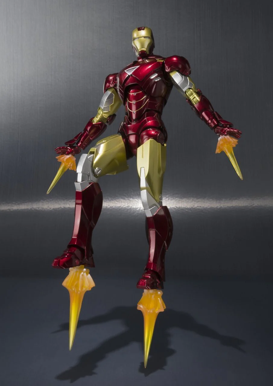 S.H. Figuarts - Iron Man Mark VI with Hall of Armor Set - Image 3