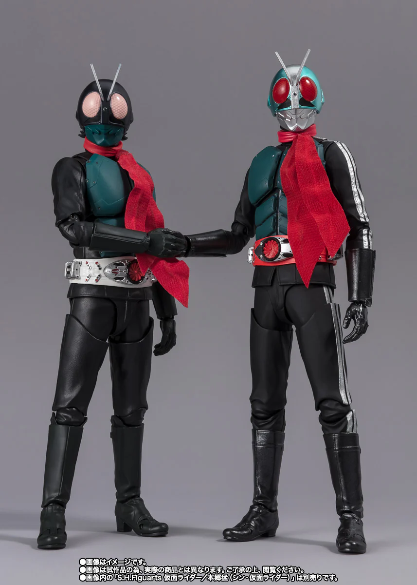 S.H. Figuarts - Kamen Rider No.2+1 / Hayato Ichimonji (Shin Kamen Rider) - P-Bandai - Image 3